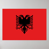 vlag van Albanië