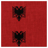 vlag van Albanië Stof (Close Up)