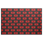 vlag van Albanië Stof (Fat Quarter)