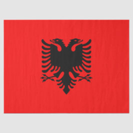 vlag van Albanië Tissuepapier