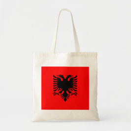 vlag van Albanië Tote Bag