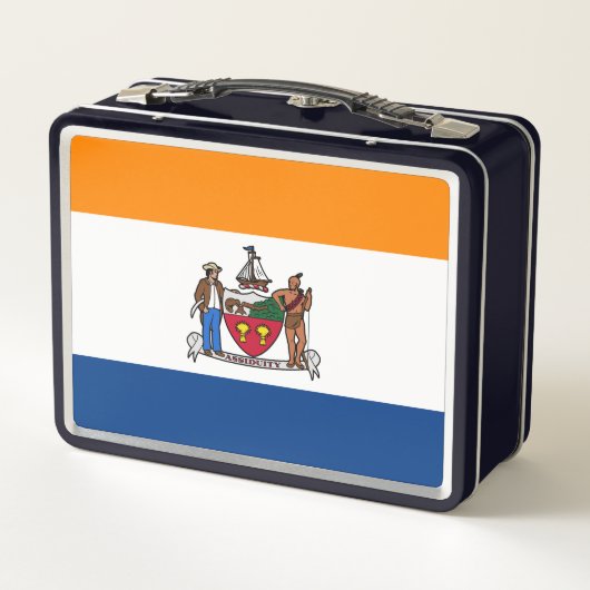 Vlag van Albany, New York (Achterkant)