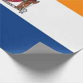 Vlag van Albany (New York) Cadeaupapier (Hoek)