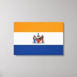 Vlag van Albany (New York) Canvas Afdruk