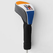 Vlag van Albany, New York Golfheadcover (Schuin)