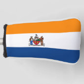 Vlag van Albany, New York Golfheadcover (Voorkant)