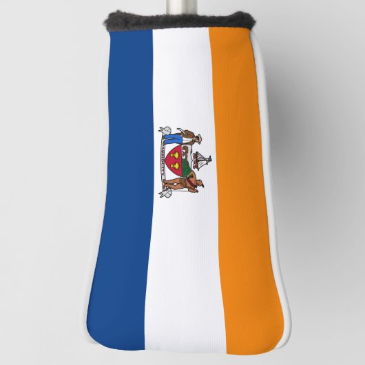 Vlag van Albany, New York Golfheadcover (Draai 90)