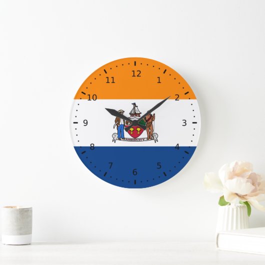 Vlag van Albany, New York Grote Klok (Huis)