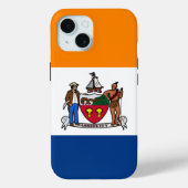 Vlag van Albany, New York iPhone/iPad case (Achterkant)