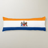 Vlag van Albany, New York Lichaamskussen (Voorkant)