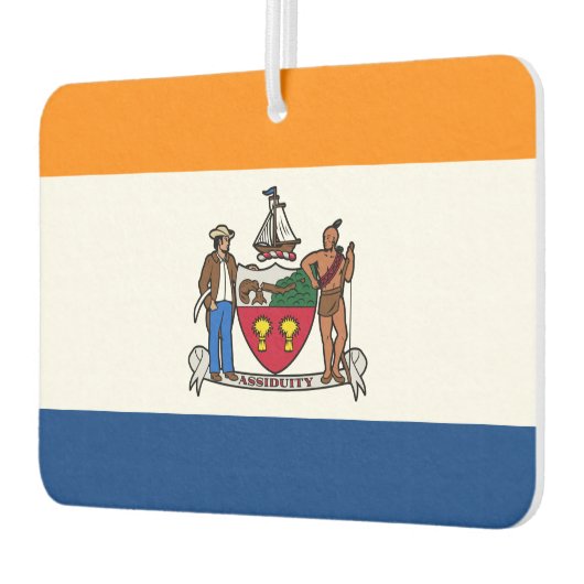 Vlag van Albany, New York Luchtverfrisser (Links)