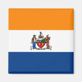 Vlag van Albany (New York) Magneet (Voorkant)