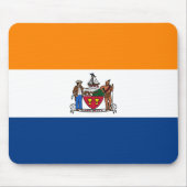 Vlag van Albany, New York Muismat (Voorkant)