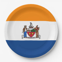 Vlag van Albany (New York) Papieren Bordje