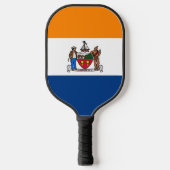 Vlag van Albany, New York Pickleball Paddle (Voorkant)
