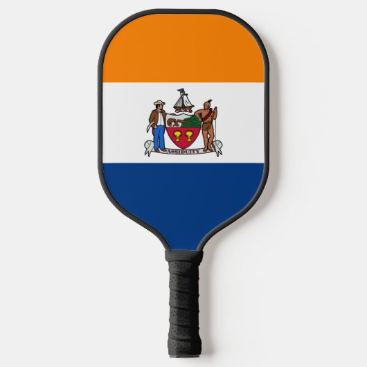 Vlag van Albany, New York Pickleball Paddle (Voorkant)