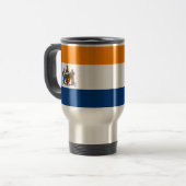 Vlag van Albany, New York Reisbeker (Voorkant links)