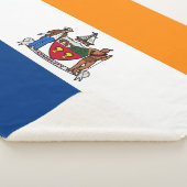 Vlag van Albany (New York) Sherpa Deken (3/4)