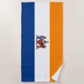Vlag van Albany (New York) Strandlaken (Voorkant)