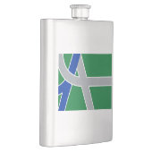 Vlag van Albany, Oregon Flacon (Rechts)