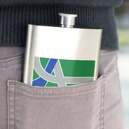 Vlag van Albany, Oregon Flacon (Voorbeeld)