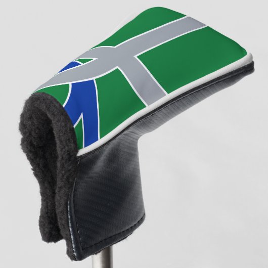 Vlag van Albany, Oregon Golfheadcover (3/4 voorkant)