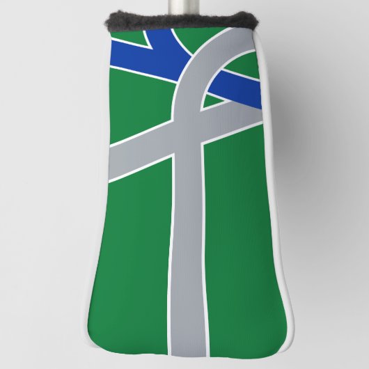 Vlag van Albany, Oregon Golfheadcover (Draai 90)