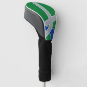 Vlag van Albany, Oregon Golfheadcover (Schuin)