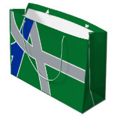 Vlag van Albany, Oregon Groot Cadeauzakje (Achterkant Gekanteld)