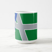 Vlag van Albany, Oregon Koffiemok (Center)