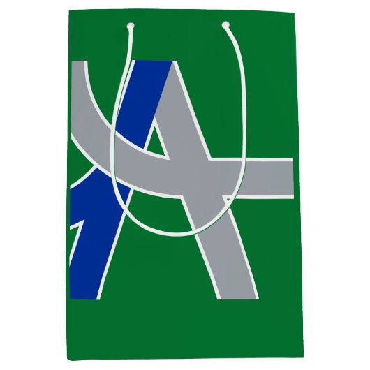 Vlag van Albany, Oregon Medium Cadeauzakje (Voorkant)