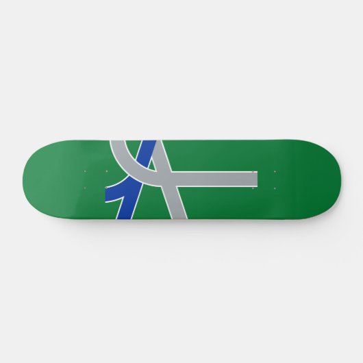 Vlag van Albany, Oregon Persoonlijk Skateboard (Horizontaal)