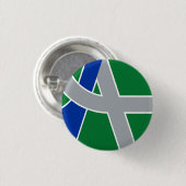 Vlag van Albany, Oregon Ronde Button 3,2 Cm (Voorkant /achterkant)