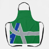 Vlag van Albany, Oregon Schort (Voorkant)