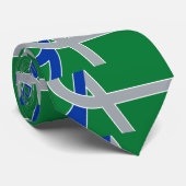 Vlag van Albany, Oregon Stropdas (Opgerold)