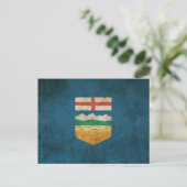 vlag van Alberta Briefkaart (Staand voorkant)