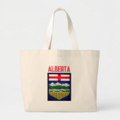 Vlag van Alberta - CANADA Grote Tote Bag (Voorkant)