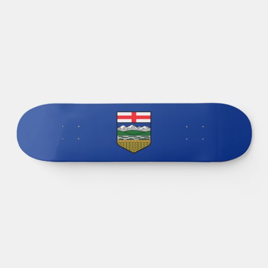 Vlag van Alberta - CANADA Persoonlijk Skateboard (Horizontaal)