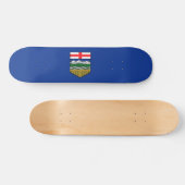 Vlag van Alberta - CANADA Persoonlijk Skateboard (Horizontaal)
