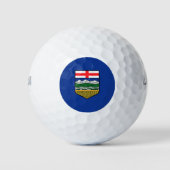 Vlag van Alberta Golfballen (Voorkant)