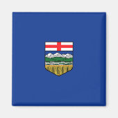 Vlag van Alberta Magneet (Voorkant)