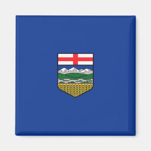 Vlag van Alberta Magneet