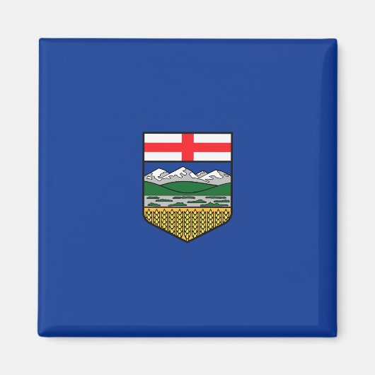 Vlag van Alberta Magneet (Voorkant)