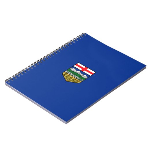 Vlag van Alberta Notitieboek (Linkerzijde)