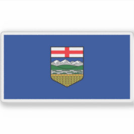 Vlag van Alberta Sticker