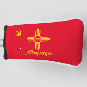 vlag van Albuquerque Golfheadcover (Voorkant)