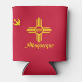 Vlag van Albuquerque, Koelbox New Mexico Blikjeskoeler (Voorkant)