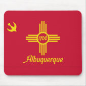 Vlag van Albuquerque, Muismat New Mexico (Voorkant)