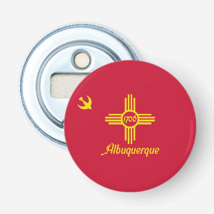 Vlag van Albuquerque, New Mexico Bottle Opener