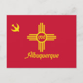 Vlag van Albuquerque (New Mexico) Briefkaart (Voorkant)